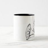 2 Couleurs Tasse de cor de harmonie (Centre)