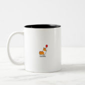 2 Couleurs Tasse de corgi de Hannukah (Gauche)