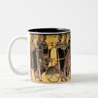 2 Couleurs Tasse de cortège de mariage de Peleus et de Thetis