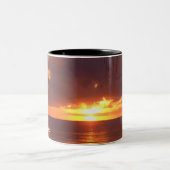2 Couleurs Tasse de coucher du soleil (Centre)