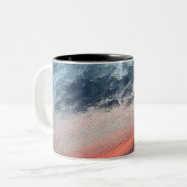 2 Couleurs Tasse de coucher du soleil de Bmx (Devant gauche)