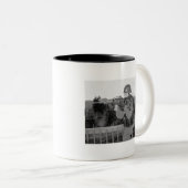2 Couleurs Tasse de COUP (Devant droit)