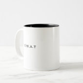 2 Couleurs Tasse de COUP (Devant gauche)