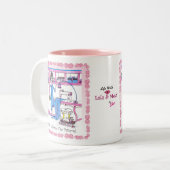 2 Couleurs TASSE de couture (Devant gauche)