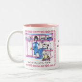 2 Couleurs TASSE de couture (Gauche)