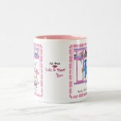 2 Couleurs TASSE de couture (Centre)