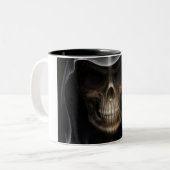 2 Couleurs tasse de crâne (Devant gauche)