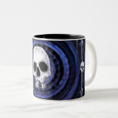 2 Couleurs Tasse de crâne (Devant droit)