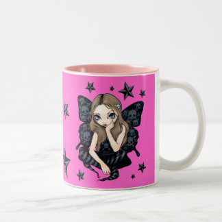2 Couleurs Tasse de "crânes et d'étoiles"