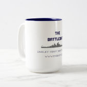 2 Couleurs Tasse de cuirassé ! Appui EFBC ! (Devant gauche)