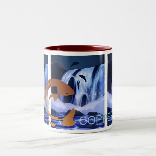 2 Couleurs Tasse de cuivre (Centre)