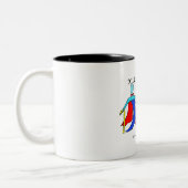 2 Couleurs Tasse de danse (Gauche)