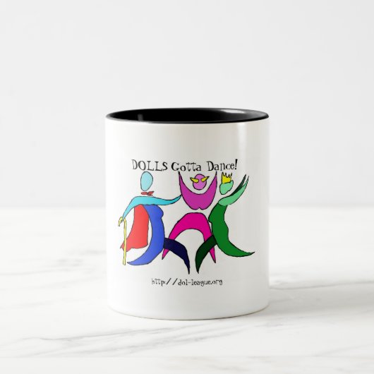2 Couleurs Tasse de danse (Centre)