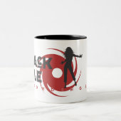 2 Couleurs Tasse de "danse" d'enregistrements de trou noir (Centre)