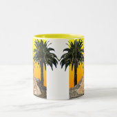 2 Couleurs Tasse de danse polynésienne de teckel (Centre)