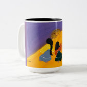 2 Couleurs Tasse de danseur de Buffalo (Devant gauche)