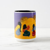 2 Couleurs Tasse de danseur de Buffalo (Centre)