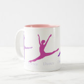 2 Couleurs Tasse de danseurs (Devant gauche)