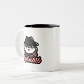 2 Couleurs Tasse de Daphne 816 Halloween (Devant gauche)