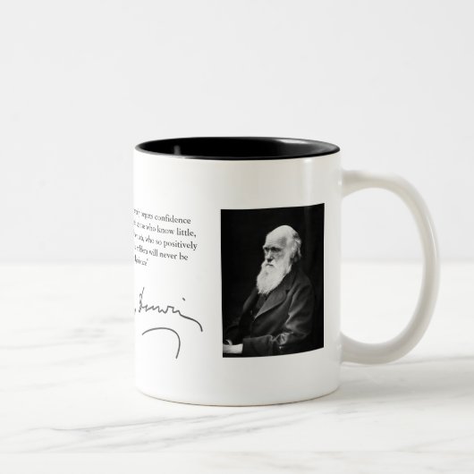 2 Couleurs Tasse de Darwin (Droit)