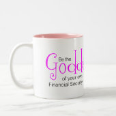 2 Couleurs Tasse de déesse (Gauche)