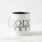 2 Couleurs Tasse de déesse (Devant gauche)