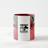 2 Couleurs Tasse de délivrance de Schnauzer de Clarabelle (Centre)