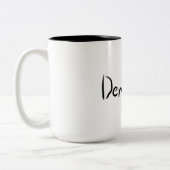 2 Couleurs Tasse de démence (Gauche)