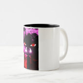 2 Couleurs Tasse de design heureux (Devant droit)