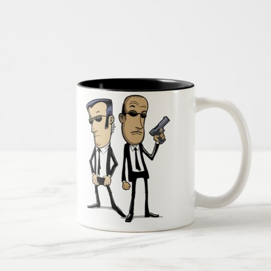 2 Couleurs Tasse de détail de sécurité (Droit)