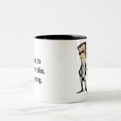 2 Couleurs Tasse de détail de sécurité (Centre)