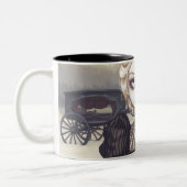 2 Couleurs " Tasse de deuil "morne (Gauche)