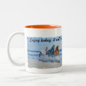 2 Couleurs Tasse de deux images (Gauche)