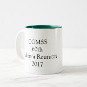 2 Couleurs Tasse de deux tons (Devant gauche)