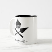 2 Couleurs Tasse de deux tons pour des gauchistes ! (Devant gauche)