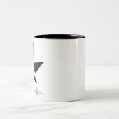 2 Couleurs Tasse de deux tons pour des gauchistes ! (Centre)