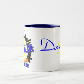 2 Couleurs Tasse de Deye d'interdiction de La de Kreyol (Centre)