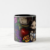 2 Couleurs Tasse de "Dia de los Muertos" (Centre)