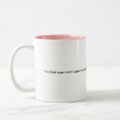 2 Couleurs Tasse de Dick Lugar (Gauche)