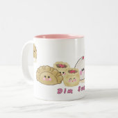 2 Couleurs Tasse de Dim Sum ! ! ! (Devant gauche)