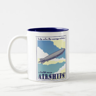 2 Couleurs Tasse de DIRIGEABLE