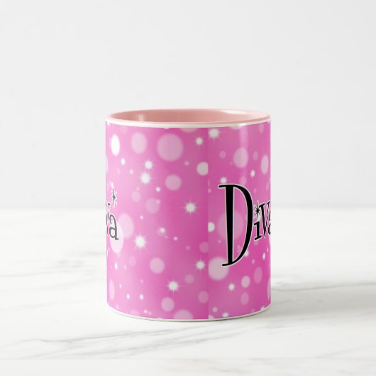 2 Couleurs Tasse de diva (Centre)