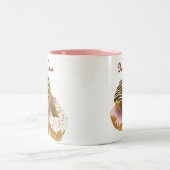 2 Couleurs Tasse de diva de beignet (Centre)