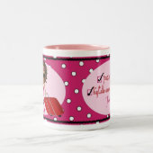 2 Couleurs Tasse de diva d'ensemble de jet (Centre)