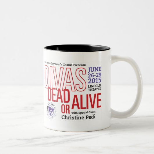 2 Couleurs Tasse de DIVAS de CGMC (Droit)
