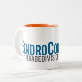 2 Couleurs Tasse de Division de récupération (Devant gauche)