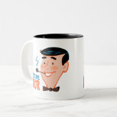 2 Couleurs Tasse de donateur de sperme (Devant gauche)