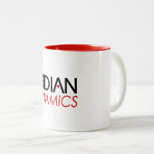 2 Couleurs Tasse de dynamique de Veridian (Devant droit)