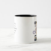 2 Couleurs Tasse de "esthéticien" (Centre)