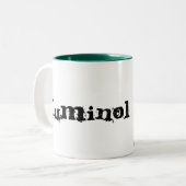 2 Couleurs Tasse de fantôme de grondement (Devant gauche)